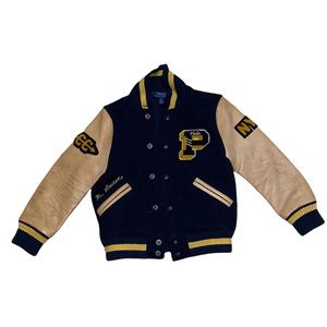 Polo Ralph Lauren vintage varsity jacket boys size 5